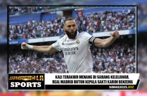 Real Madrid Butuh Kepala Sakti Karim Benzema