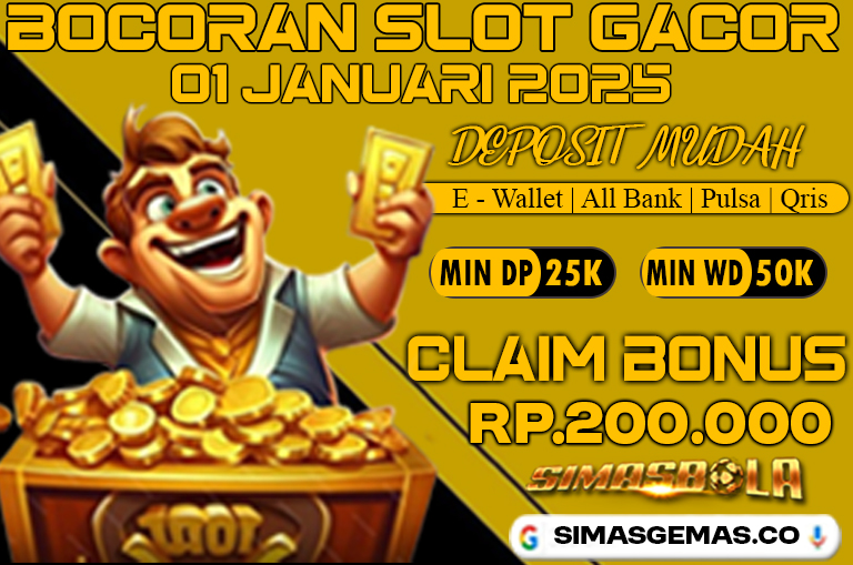 BOCORAN SLOT GACOR HARI INI TANGGAL 01 JANUARI 2025