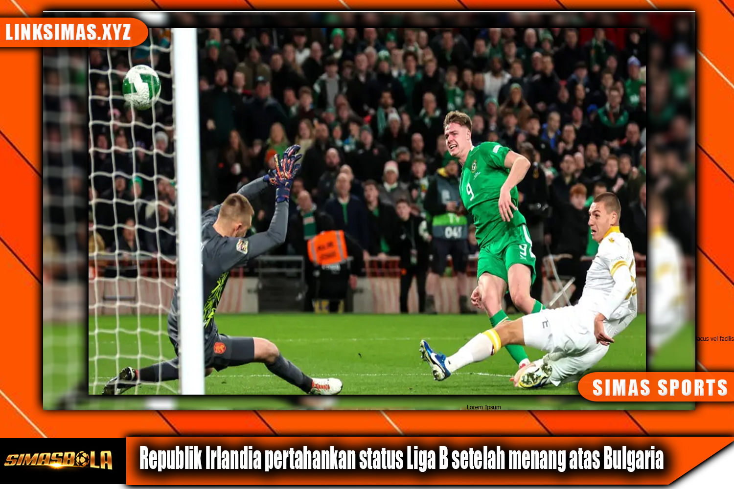 Republik Irlandia pertahankan status Liga B setelah menang atas Bulgaria