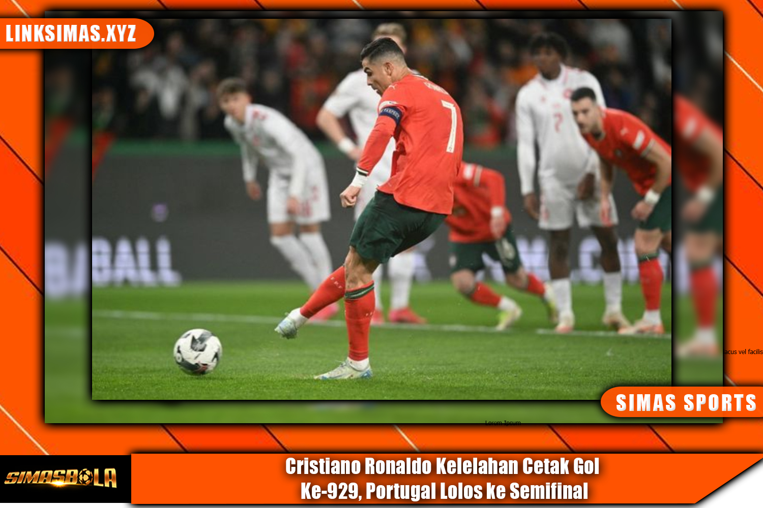 Cristiano Ronaldo Kelelahan Cetak Gol Ke-929